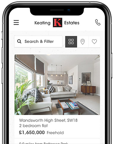 Keating Estates Mobile Website